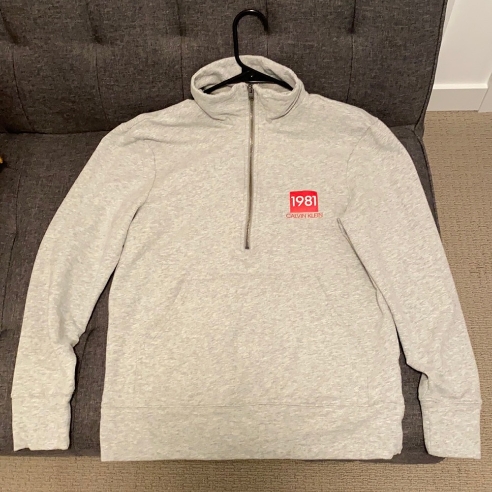 CK 1981 half zip fleece